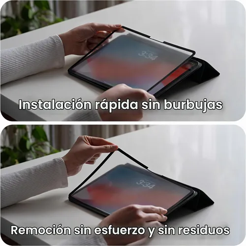 Vista 5 de GhostPaper Air Premium Protector de Pantalla Desmontable con Sensación de Papel para Escribir y Dibujar, Montaje de Nano Succión Air-ttach