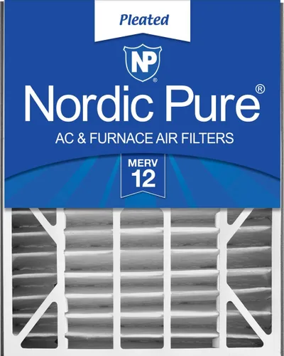 Vista 34 de Nordic Pure 20 x 25 x 5 (tamaño real: 19 3/4 x 24 1/4 x 4 7/8) Filtro de aire Air Bear Merv 8 de repuesto para reducción de olores de carbono puro