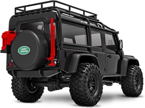 Vista 2 de Traxxas TRX-4M Land Rover Defender 1/18 escala 4X4 oruga (negro)