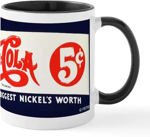 Vista 47 de CafePress Catch That Pepsi Spirit - Taza de café de cerámica (11.0 fl oz)