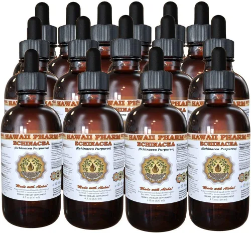 Vista 7 de Hawaii Pharm Extracto líquido de equinácea (Echinacea Purpurea) 4x4 oz