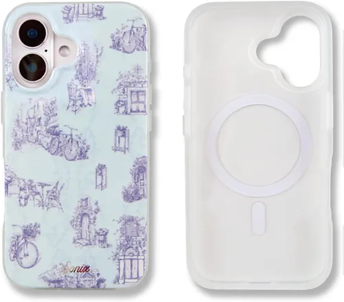Vista 65 de Sonix - Funda para iPhone 12 y iPhone 12 Pro, compatible con MagSafe, probada contra caídas de 10 pies, Brown Tort, diseño de carey marrón