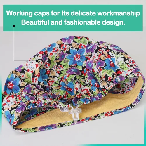 Vista 173 de GUOER Sombrero Bouffant Gorra Talla única Multicolor