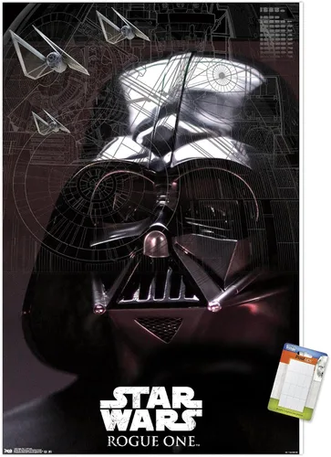 Vista 9 de Trends International Star Wars: Rogue One - Póster de pared de Lord Sith, 14.725 x 22.375 pulgadas, versión enmarcada de madera de granero