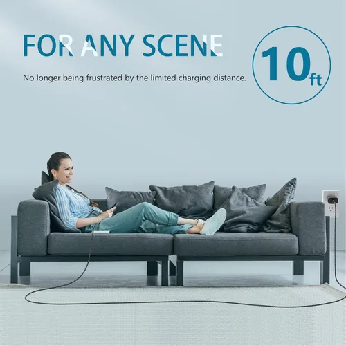 Vista 3 de Cargador de pared USB C, cargador súper rápido Excgood tipo C bloque de carga compatible con Galaxy S25 S24 S23 Ultra/S22/S21 FE 5G/S20