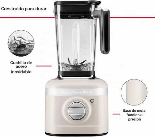 Vista 4 de KitchenAid Batidora de velocidad variable K400 con manipulador, KSB4028