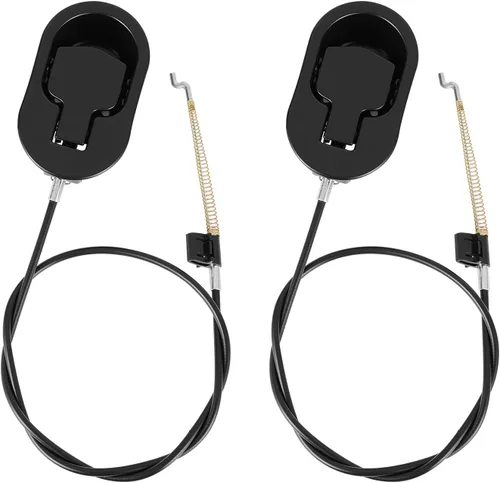 Vista 3 de Nonley Piezas de repuesto de mango reclinable de metal resistente con cable, asa reclinable que se adapta a la mayoría de los principales sofás