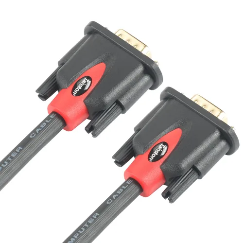 Vista 6 de Cable VGA a VGA HD15 para monitor con ferritas macho a macho-25 pies