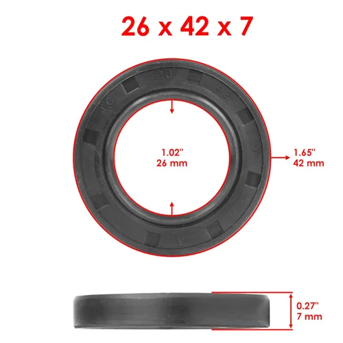 Vista 5 de Caltric Kit de rodamientos y sellos de rueda delantera compatible con Yamaha Raptor 660 YFM660 2001 2002 2003 2004 2005