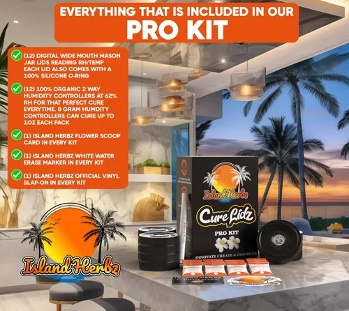 Vista 2 de Pro Cure Kit, 12 tapas herméticas digitales de boca ancha Mason Jar
