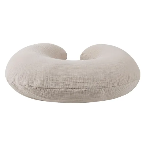 Vista 6 de Onacosht Funda de Almohada de Lactancia de Muselina 100% Algodón Suave Funda de Almohada de Alimentación se Adapta a la Almohada de Lactancia Niebla