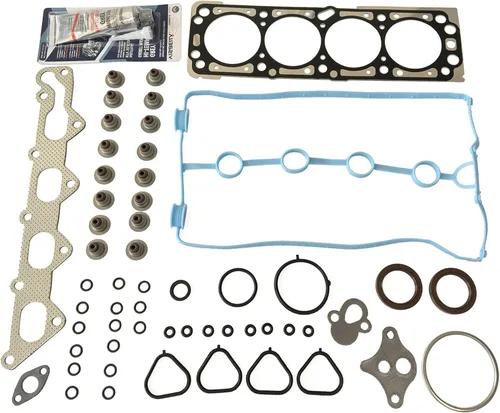 Vista 33 de MLS - Juego de juntas de cabeza con 10 tornillos de cabeza con sello de silicona compatible con Honda Civic LX DX 2001-2005