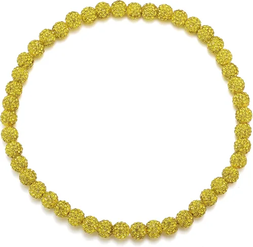 Vista 8 de Collar de Cadena de Béisbol con Perlas para Hombres, Regalos de Collar de Béisbol de la Colección Bling Ice para Niños, Collar de Accesorios