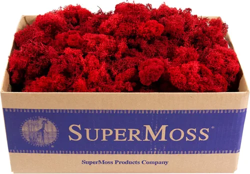 Vista 32 de Super Moss (23164) Musgo de reno preservado, fucsia, 2 onzas Musgo preservado suave, decoración del hogar, manualidades y terrarios, diseño