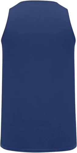 Vista 4 de Camiseta sin mangas para hombre, casual, color liso, para entrenamiento, gimnasio, sin mangas, camiseta básica, transpirable y suave, camisetas