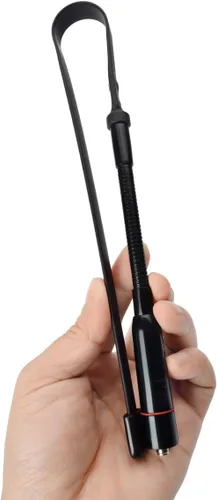Vista 4 de TWAYRDIO Antena táctica CS hembra SMA 18.7 pulgadas plegable 144/430MHz 2M/70CM Antena de radio bidireccional para Baofeng UV-5R Series BF-888S GT-3