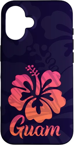 Vista 32 de Guam Hibiscus Flower Hafa Adai Guamanian Island Pride Case for iPhone 17