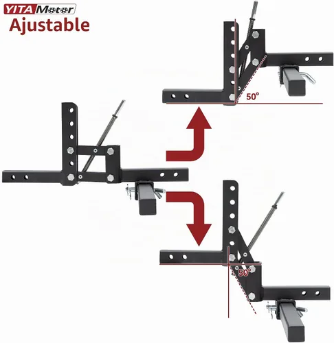 Vista 3 de YITAMOTOR Sistema de elevación manual de 1 punto de elevación de implemento Elevación manual de implementación de altura ajustable de 50 pulgadas