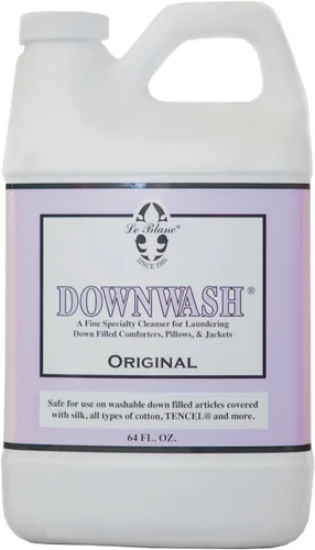 Vista 6 de Le Blanc® Blue Violet Downwash® - Limpiador de lavandería de lujo para ropa de cama y ropa de cama rellenas de plumón, 64 onzas (1 paquete)
