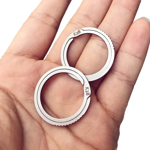 Vista 3 de BANG TI Kit a granel de titanio de liberación rápida de empuje lateral para ahorro de mano de obra