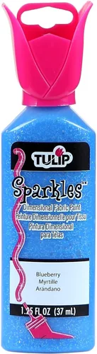 Vista 36 de Tulip Pintura dimensional para tela de 1-1/4 onzas, purpurina y diamante