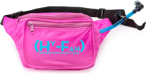 Vista 12 de HY-FAN Riñonera de hidratación con vejiga, 17 onzas, sin BPA, diseño manos libres, bolsillos seguros, ideal para actividades atléticas al aire Verde