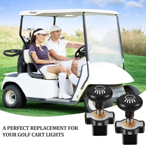 Vista 7 de HESTYA Interruptor de luz para carrito de golf, 3 piezas, interruptor de luz de empuje de 12 voltios para carrito de golf, botón de empuje y tirón