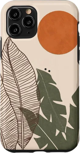 Vista 28 de iPhone X/XS lindo estuche estético Boho Moon