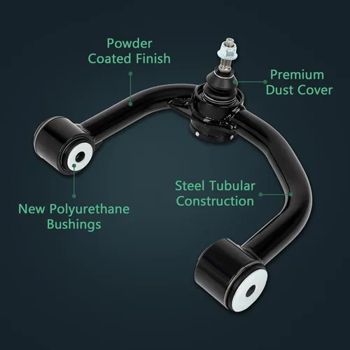 Vista 3 de SCITOO Par de brazos de control superiores delanteros de 2 a 4 pulgadas, kit de suspensión ajustable compatible con 1995-2004 para Tacoma 1996-2002