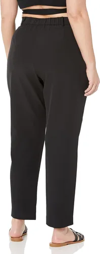 Vista 5 de The Drop Abby Pantalón frontal plano para mujer