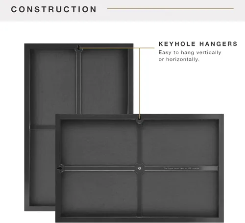 Vista 63 de MCS Marco de formato Room Essentials - 8.5x11' (negro)