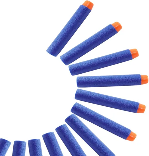 Vista 6 de POKONBOY 1200 Pack Refill Darts Compatible with Nerf Guns, Refill Bullet Darts Foam Darts Compatible with Nerf Guns N-Strike Elite Series Blaster