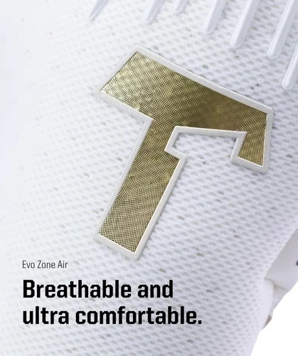 Vista 7 de T1TAN Rebel Guantes de Fútbol para Portero - Guantes de Portero de Fútbol para Portero - Adultos y Jóvenes Rebel 2.0 blanco-hacia fuera