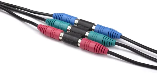 Vista 7 de THE CIMPLE CO Acopladores RCA triples – Conectores de barril hembra a hembra para adaptar y extender cables A/V – Uniones de cables RCA de 3 vías