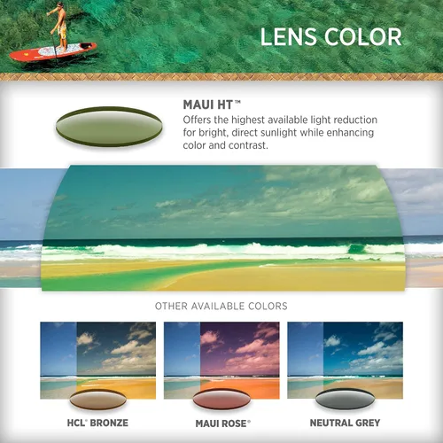 Vista 4 de Maui Jim Kumu - Gafas de sol 724 color titanio