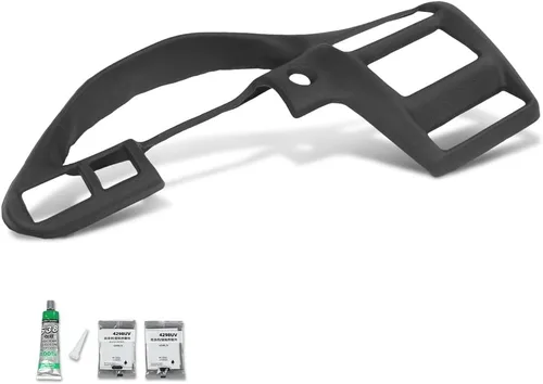 Vista 16 de GRAND ORANGE Bisel moldeado de TPE para tablero de instrumentos, compatible con Chevy Cavalier 1995-2005, cubierta de tablero, beige