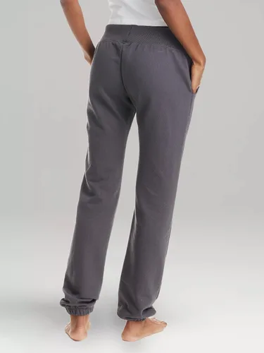 Vista 3 de bebe Pantalones deportivos para mujer, pantalones de felpa francesa con bajos fruncidos, pantalones de pijama con logotipo, para mujer