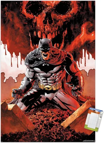 Vista 12 de Trends International DC Comics Batman - Póster de pared de Batman con huesos