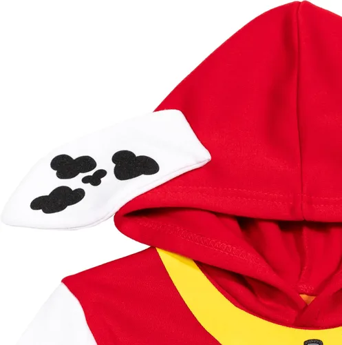 Vista 5 de Nickelodeon Paw Patrol Marshall - Sudadera con capucha de forro polar para niños pequeños