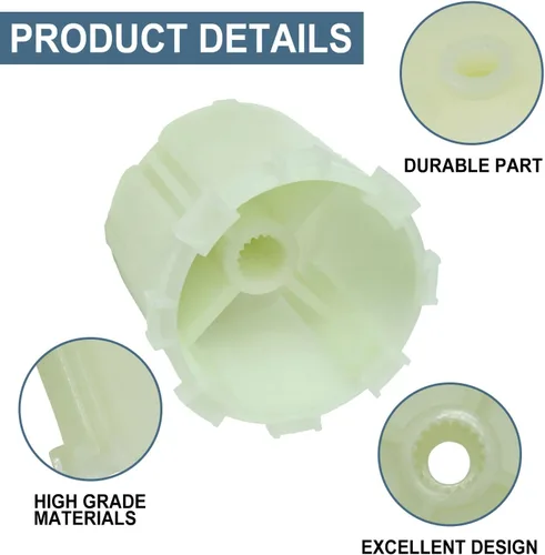 Vista 3 de Kit de acoplamiento para agitador de lavadora WH49X10042 actualizado compatible con arandela G-E de punto caliente – Reemplaza AP3964635 AH1517844