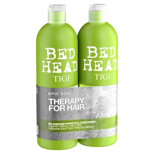 Vista 3 de TIGI Bed Head Urban Antidotes Re-Energize Champú 25.36 oz (Paquete de 2)