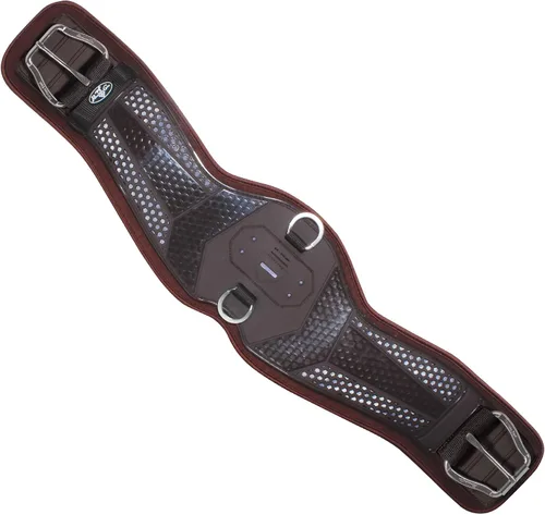 Vista 7 de Professional's Choice Cincha contorneada para caballos Circunferencia duradera, transpirable y ajustable con forro de neopreno VenTECH