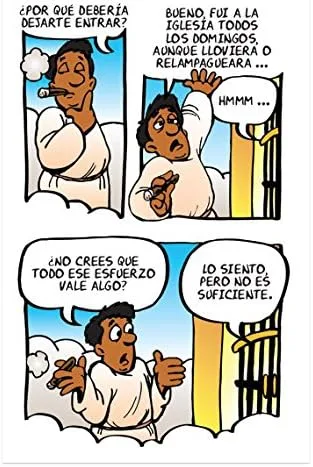 Vista 4 de Puerta del Cielo (Tracto Evangélico - Paquete de 100 - Español)