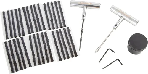 Vista 10 de OEMTOOLS 26683 Kit de Parches para Neumáticos de 8 Piezas, Kit de Reparación de Neumáticos, Herramientas de Parche con Mango en T para Neumáticos