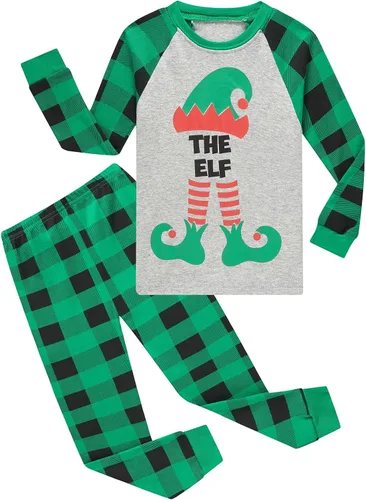 Vista 127 de Demifill Conjunto de pijamas de Halloween para niños y niñas, pijamas de Navidad, ropa de dormir para niños y niñas