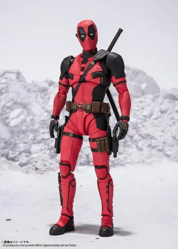 Vista 3 de TAMASHII NATIONS - Deadpool & Wolverine - Deadpool, Figura de acción de Bandai Spirits S.H.Figuarts