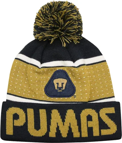 Vista 3 de Icon Sports Officially Licensed Pumas Soccer Beanie - Unisex Kids