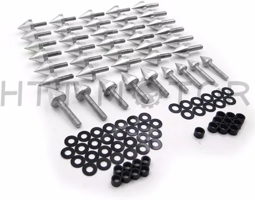 Vista 4 de SMT-Spike Kit de pernos de carenado compatible con YZF-R6 2006-2010 2003-2007 YZF R6S [B00RUDVQTE]
