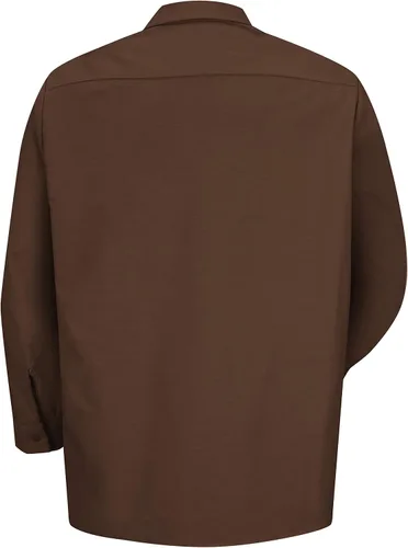 Vista 2 de Red Kap - Camisa de trabajo industrial de manga larga para hombre