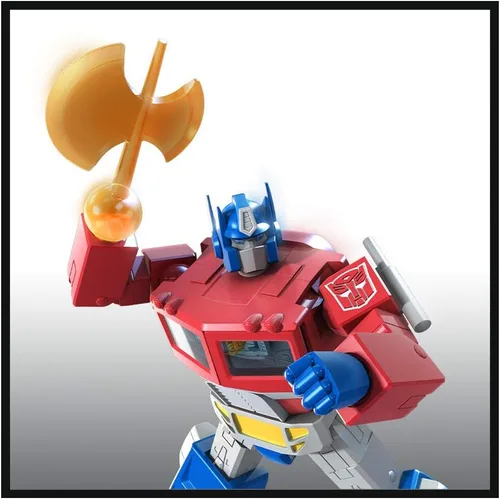Vista 5 de Transformers R.E.D. [Diseño Mejorado de Robot] Los Transformers G1 Optimus Prime, Figura No Convertible